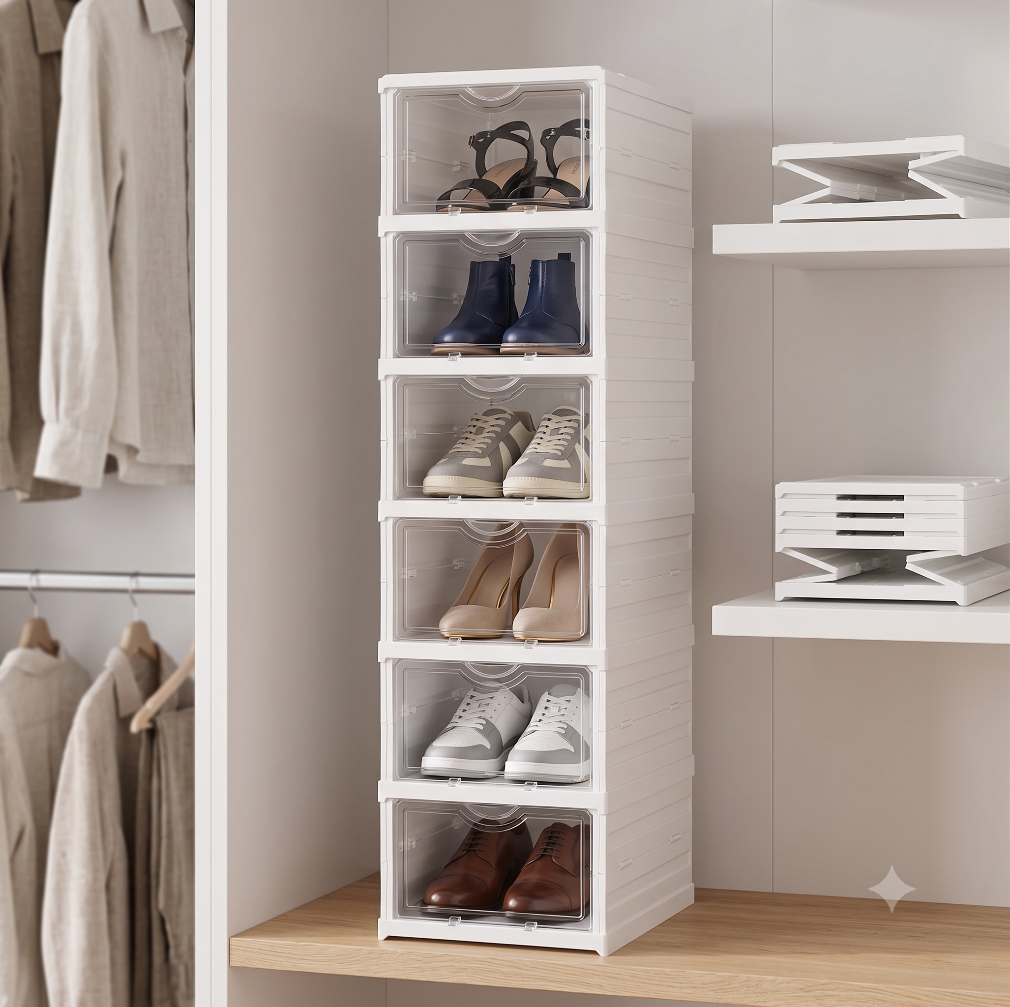 Organizador de Zapatos 6 Nivel Plegables
